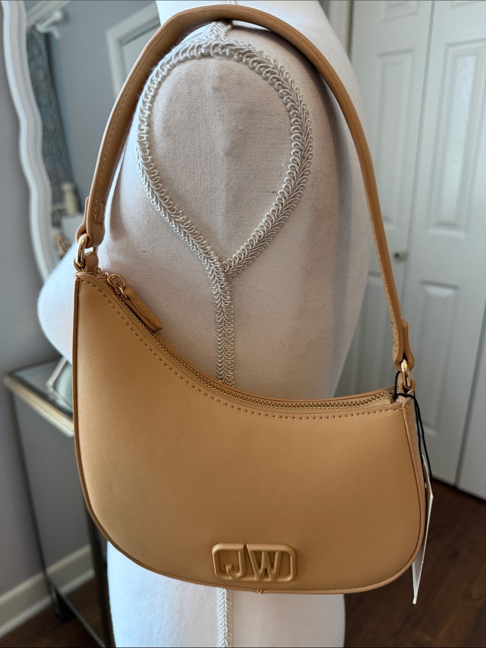 Jason Wu Tan Crescent Shoulder Bag with Gold Hardware ❤️❤️❤️